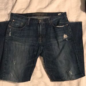 Men’s Distressed AE Jeans 36x32